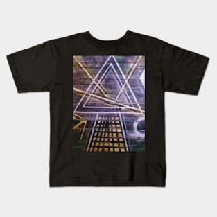 Geometric Space Kids T-Shirt